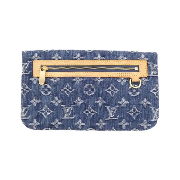 LOUIS VUITTON Blue Monogram Pouch - Picture 2 of 5